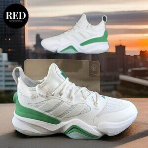 Adidas Mahomes 2 Impact FLX JH8804 Throw a Good Time White Green - Men’s Size 11